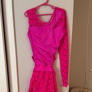 Pink Lace Kids Costume